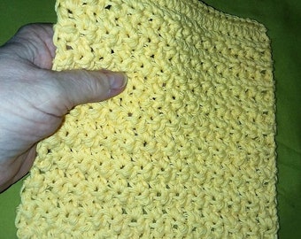 Crochet Textured Washcloth Pattern: Simple Design (Digital Download)