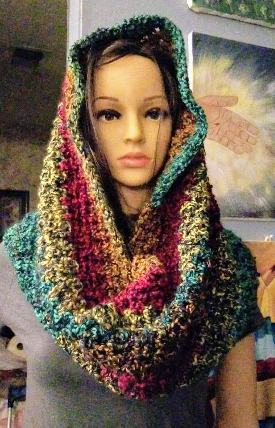 40 Neck Warmer Crochet Patterns for Cozy, Wearable Layers 25 Crochet Cowl Hood Pattern: Nubby Neck Warmer