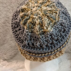 Ombre Crochet Beanie Pattern: Textured Digital Download