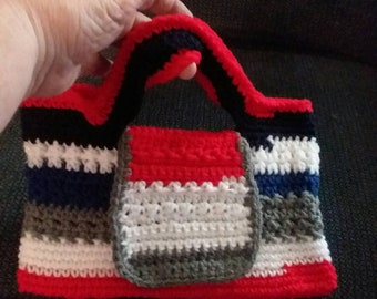 Crochet bag, handbag, crochet purse, purse,
