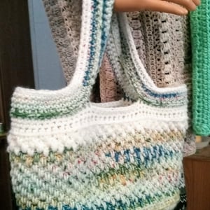 Monedero de crochet, bolso de mano, bolso de mujer, bolso de crochet, tejido a mano,