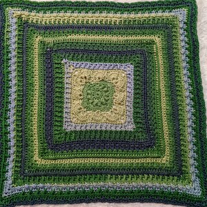 Crochet pattern, Estherlou, baby blanket, digital pattern, lap blanket, wheelchair blanket, couch throw, image 7