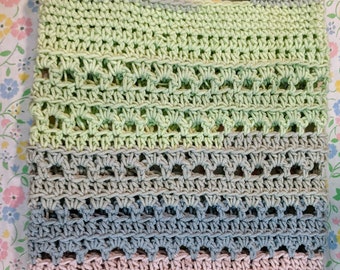 Crochet Market Bag Pattern: Reusable Shopping Bag (Digital Download)