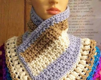 Victorian collar, neck warmer, scarf, ladies, one size, accessory,