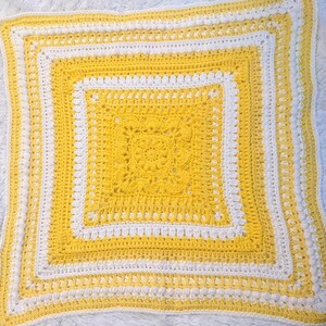 Crochet pattern, Estherlou, baby blanket, digital pattern, lap blanket, wheelchair blanket, couch throw, image 4