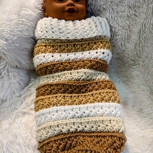 Baby cocoon, crochet pattern, digital crochet, digital download, baby, digital, baby sack image 1