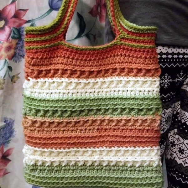Calliope market tote, bag, digital download, digital pattern, digital crochet, crochet market bag