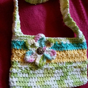 Purse, handbag, shoulder clutch, bag with handle, child purse, teen purse, image 2