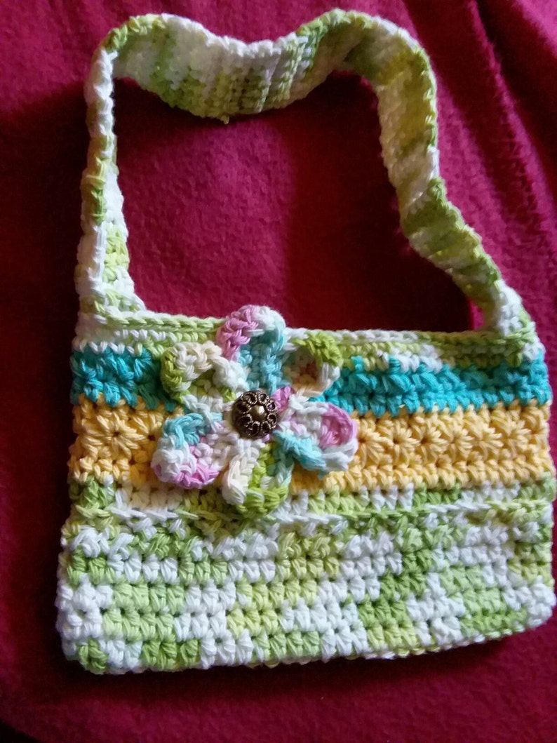 Purse, handbag, shoulder clutch, bag with handle, child purse, teen purse, image 2