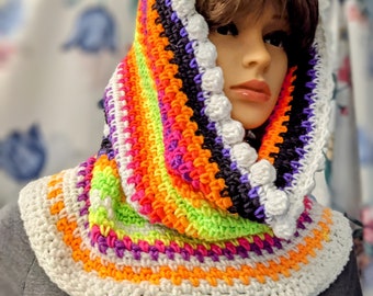 Hooded Cowl, hood, cowl, neck warmer