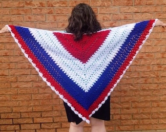 Lady Shawl pattern. Crochet. Digital download, digital pattern, shawl pattern