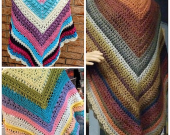 Pattern bundle, shawl pattern bundle, crochet patterns, digital crochet patterns trio of shawls