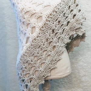 Ladies shawl, Lacey Shawl, hand crocheted, women&#39;s shawl, cover up, wrap