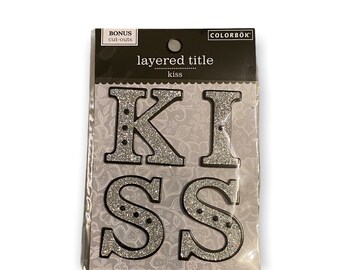 Kiss Dimensional Stickers