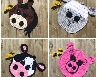 Farm Animal Crochet Pattern Bundle!