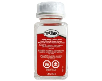 Testors 1156XT Thinner Bottle, 1.75 Fl Oz (Pack of 1)