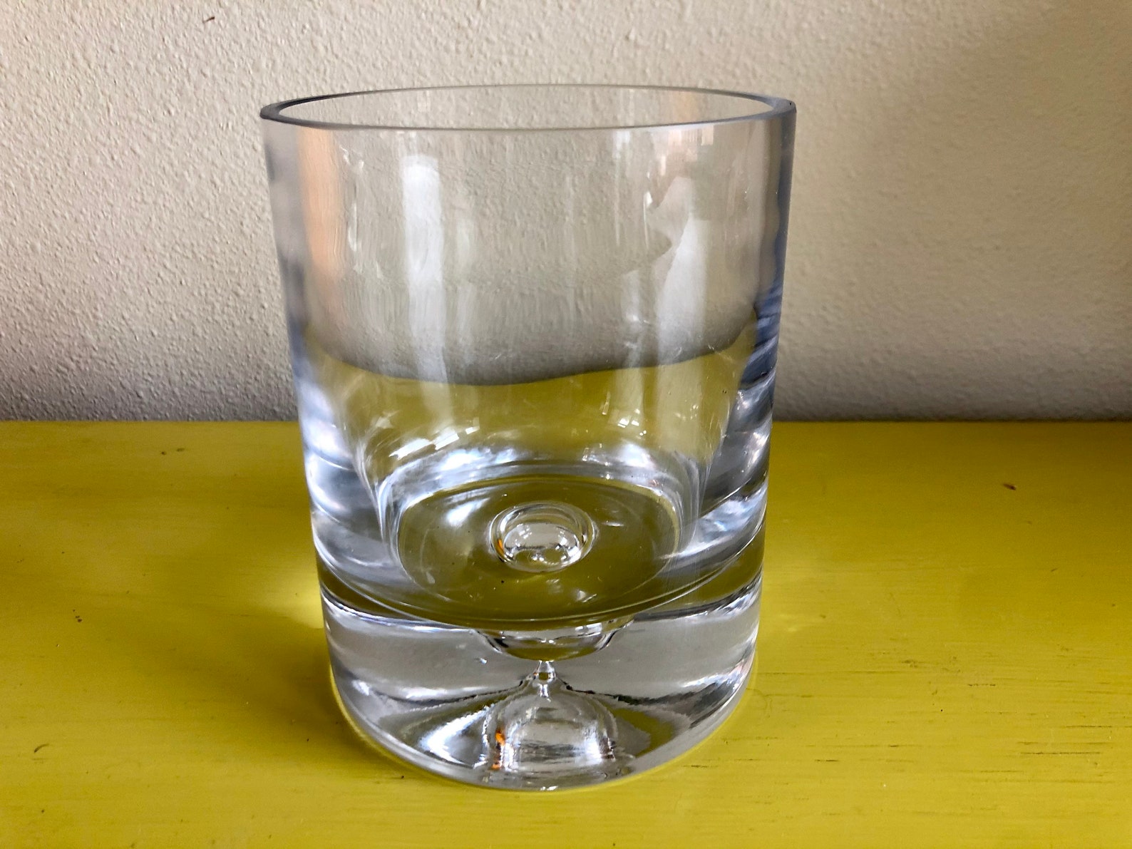 Krosno Vase With Controlled Bubble / Krosno Bowl With Etsy