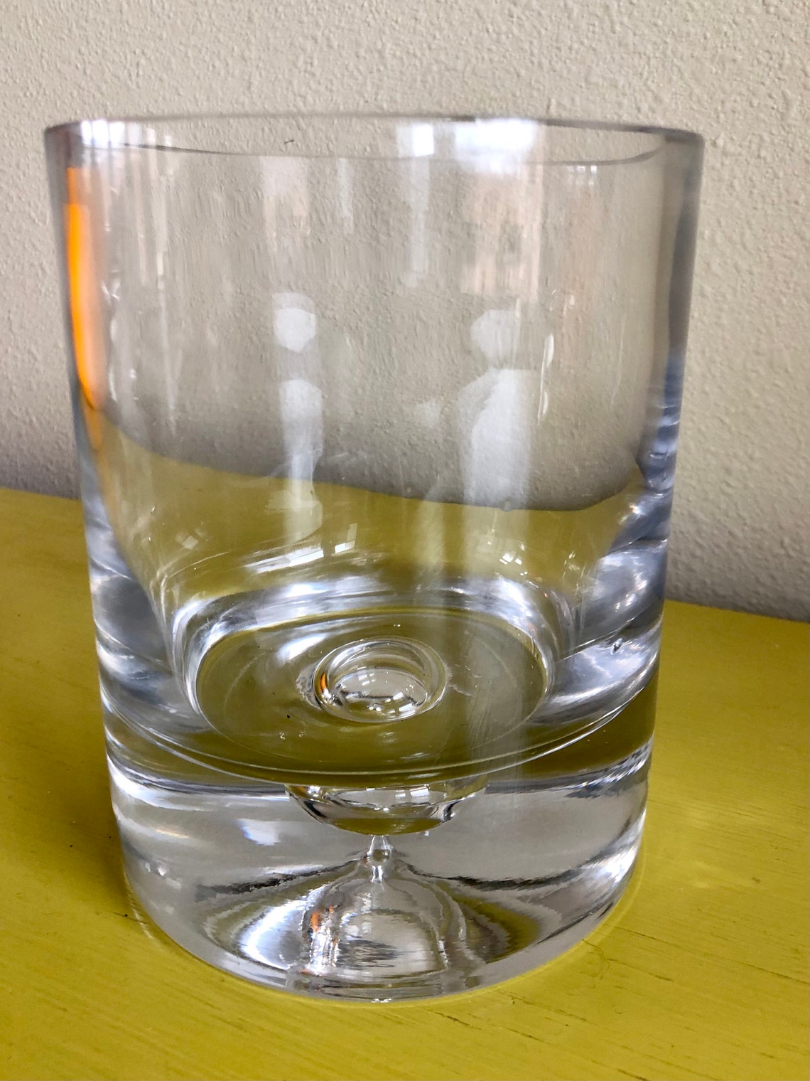 Krosno Vase With Controlled Bubble / Krosno Bowl With Etsy