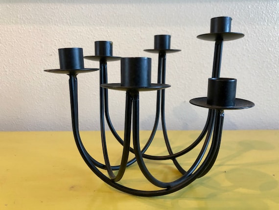 Danish Modern Candelabra / Mid Century Decor / Atomic Ranch Decor / Danish Modern Decor / Collectible Candleholders / Atomic Retro