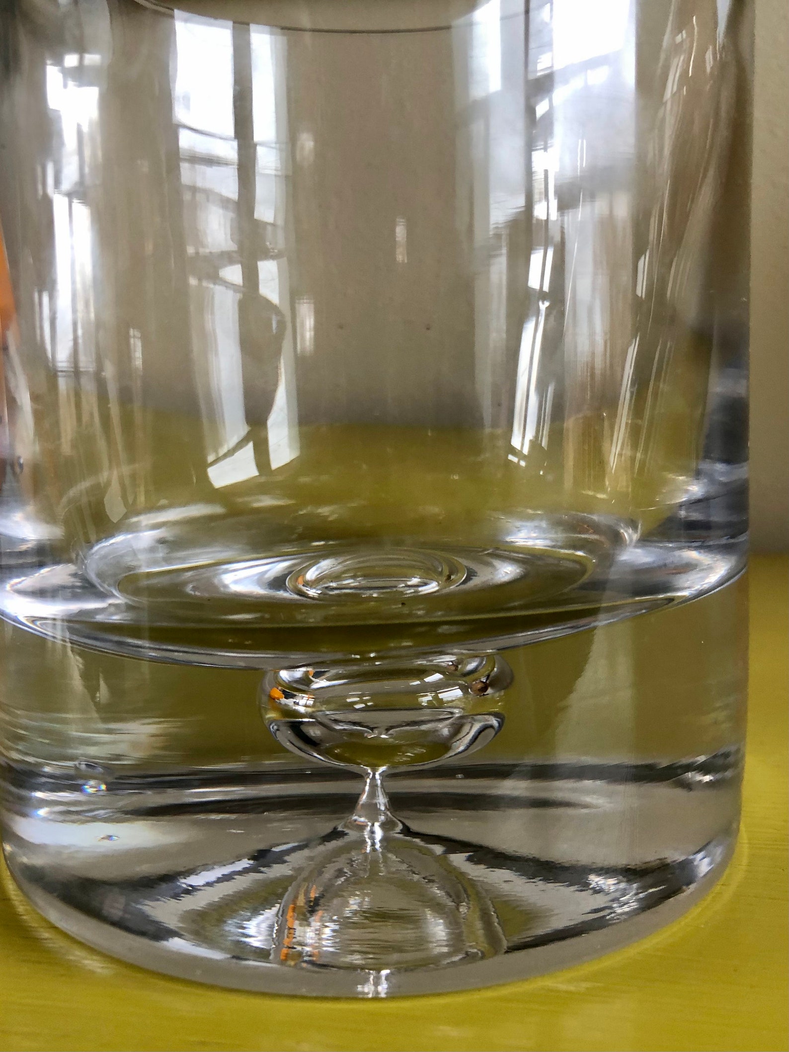 Krosno Vase With Controlled Bubble / Krosno Bowl With Etsy