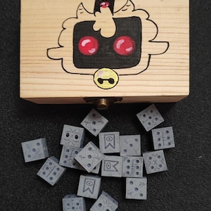 Cult of the lamb inspired dice game knucklebones