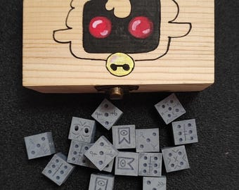Cult of the lamb inspired dice game knucklebones