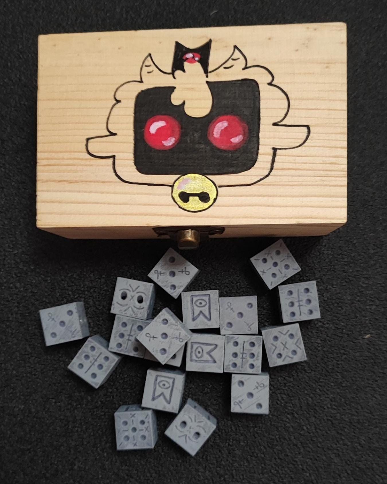 Cult of the Lamb Inspired Dice Game Knucklebones - Etsy