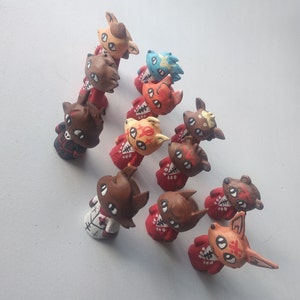 Cult of the Lamb mini cultist figurines, Aym Baal Narinder