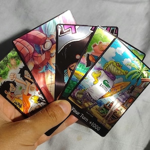 GIFT!! Holographic Energy Cards – Inspired Fan Art for Straw Hat Pack 5