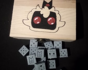 Cult of the lamb inspired dice game knucklebones