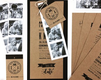 booklet invitation etsy