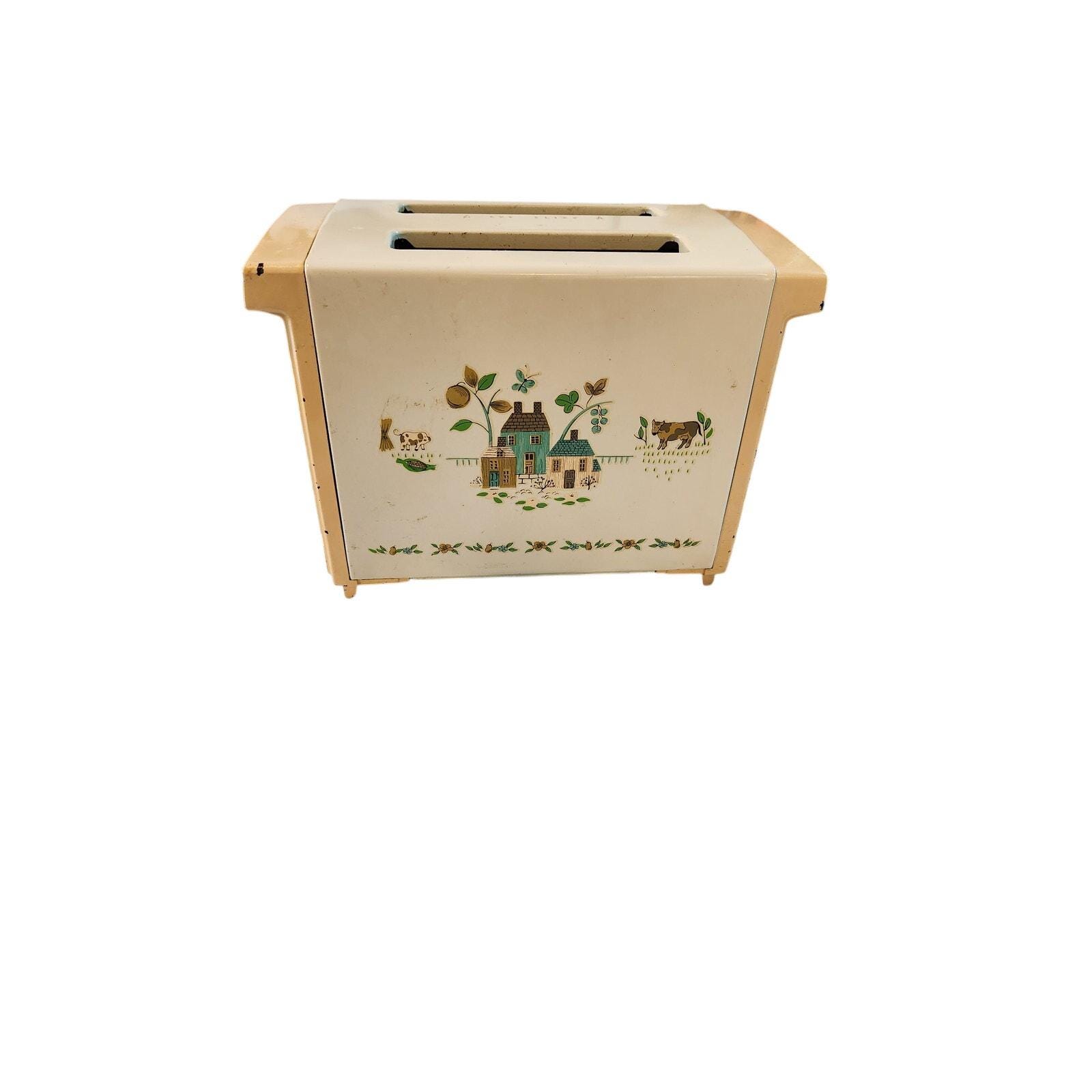 Vintage International China Heartland Toaster Proctor Silex, Rust