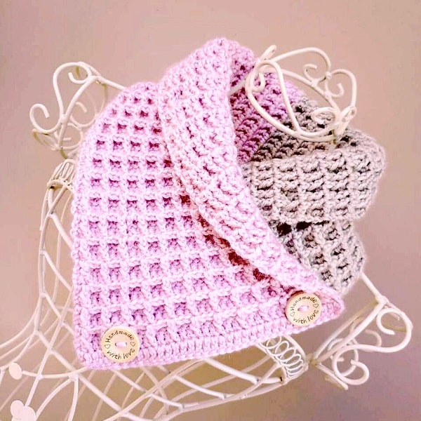 CROCHET COWL PATTERN with free video, Crochet Cowl, Warm & Cozy Cowl for adults/children/toddlers. Crochet Cowl, crochet cowl pattern