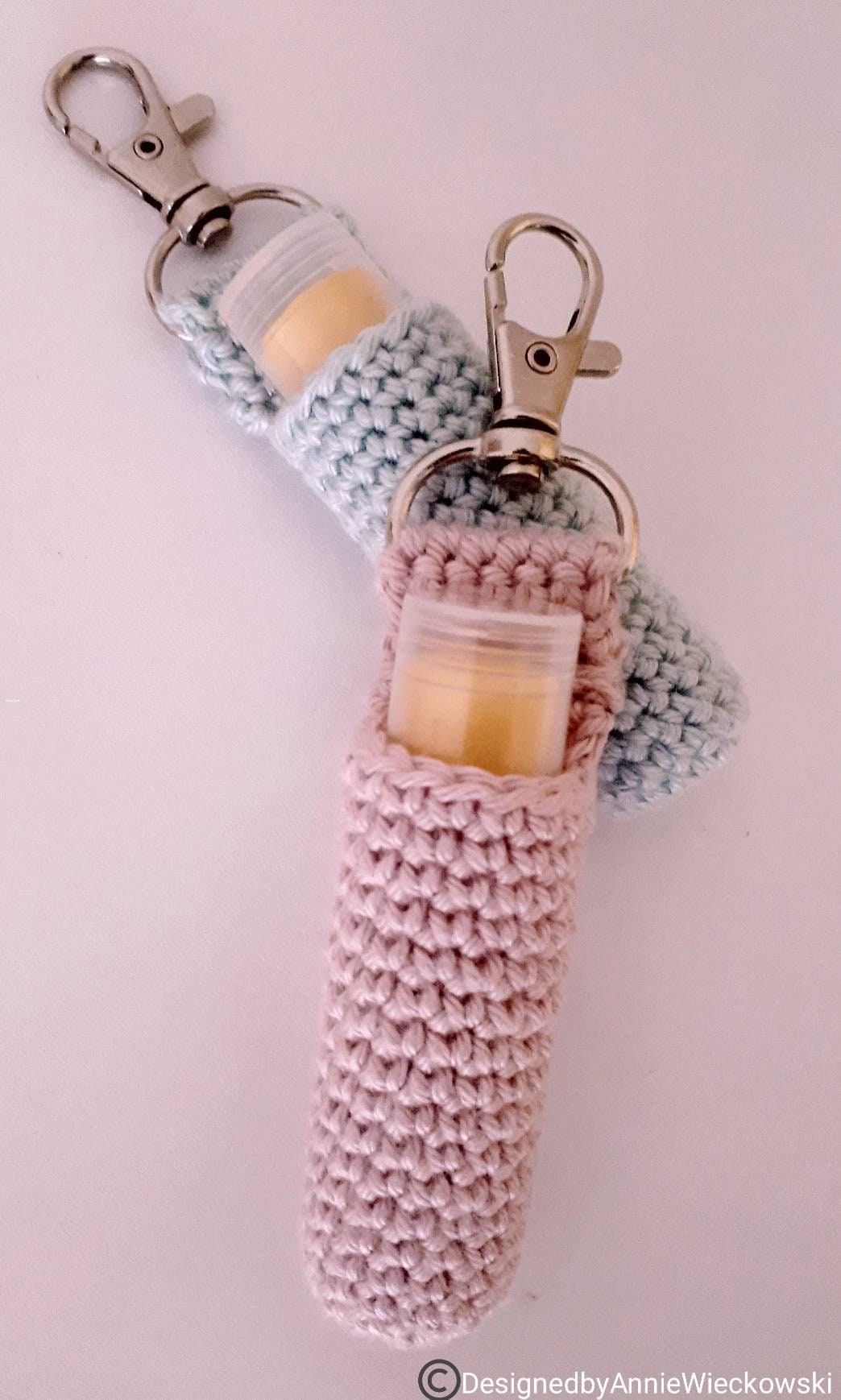 CROCHET Lip Balm Holder Pattern With Free Video Elegant Etsy Australia