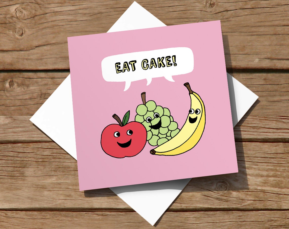 FREE Delivery Humorous Greeting Card for Any Occasion Etsy