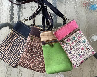 Phone Crossbody Bag, Cork