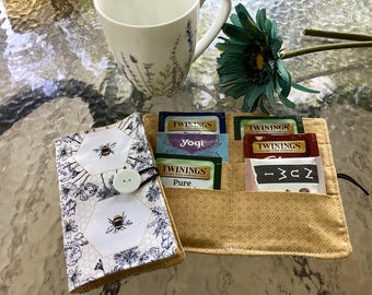 Bumble Bee Tea Bag Wallet