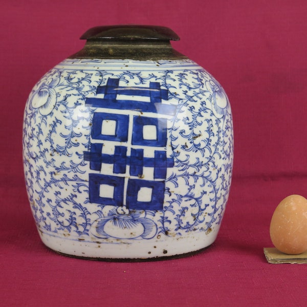 Vase antique en céramique, porcelaine, vase de mariage, urne en céramique peinte à la main, Chine CM2
