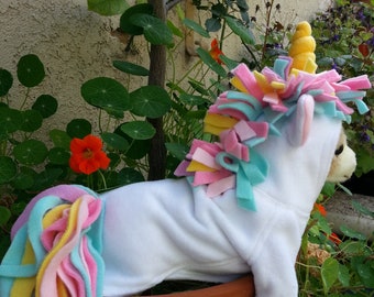 Pastel Maned  Unicorn Hoodie by Cozy Pawz - Sm./ Med. / Lg.