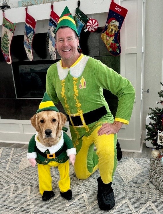 New* BUDDY the ELF - Standing Costume for Dogs (limited Time)