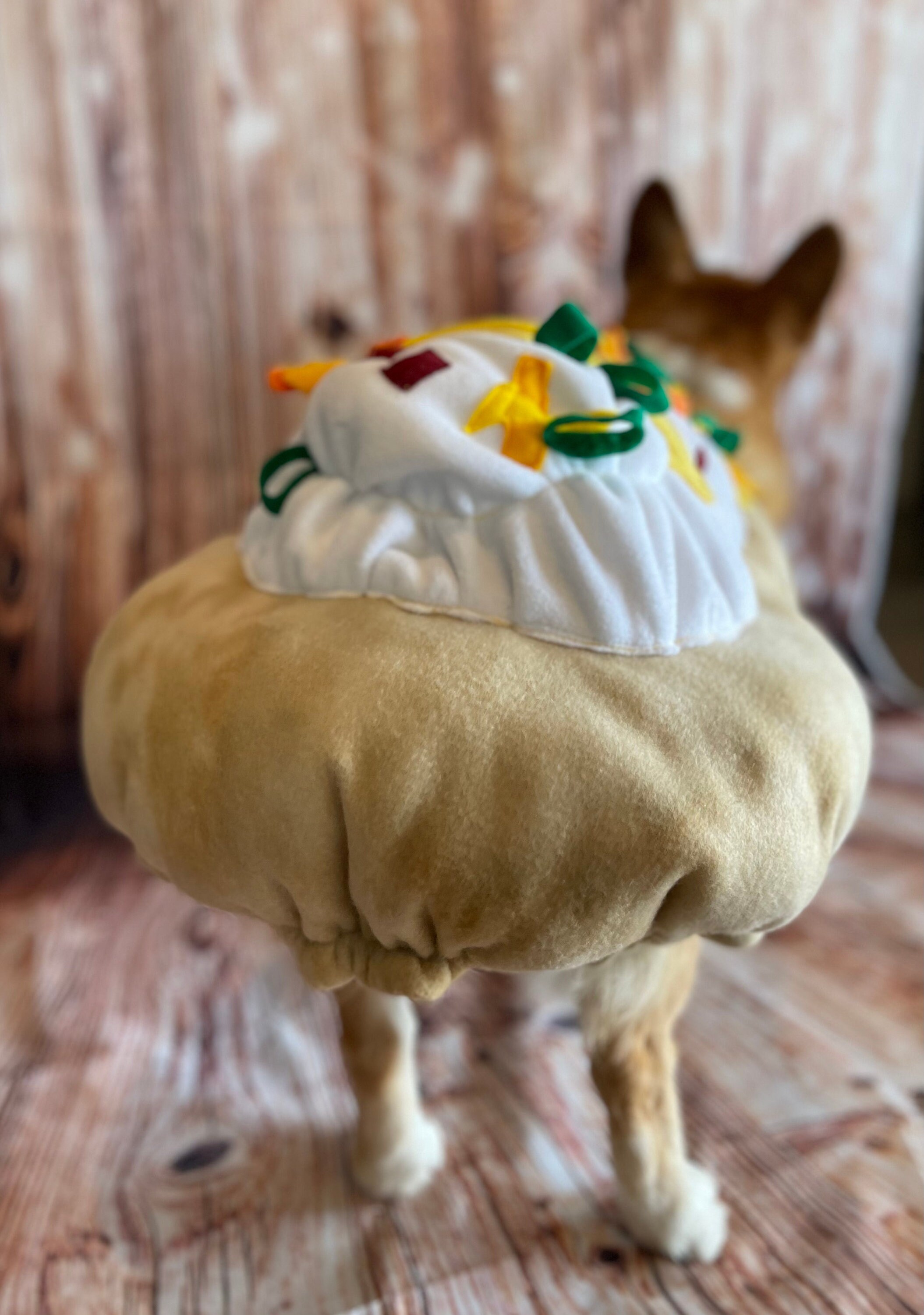 Fully Loaded BAKED POTATO Dog or Cat Costume Etsy