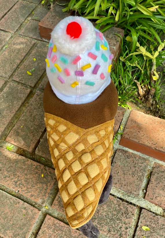 NEW* Chocolate & Vanilla Cone W/sprinkles U-coat for Dog or Cat
