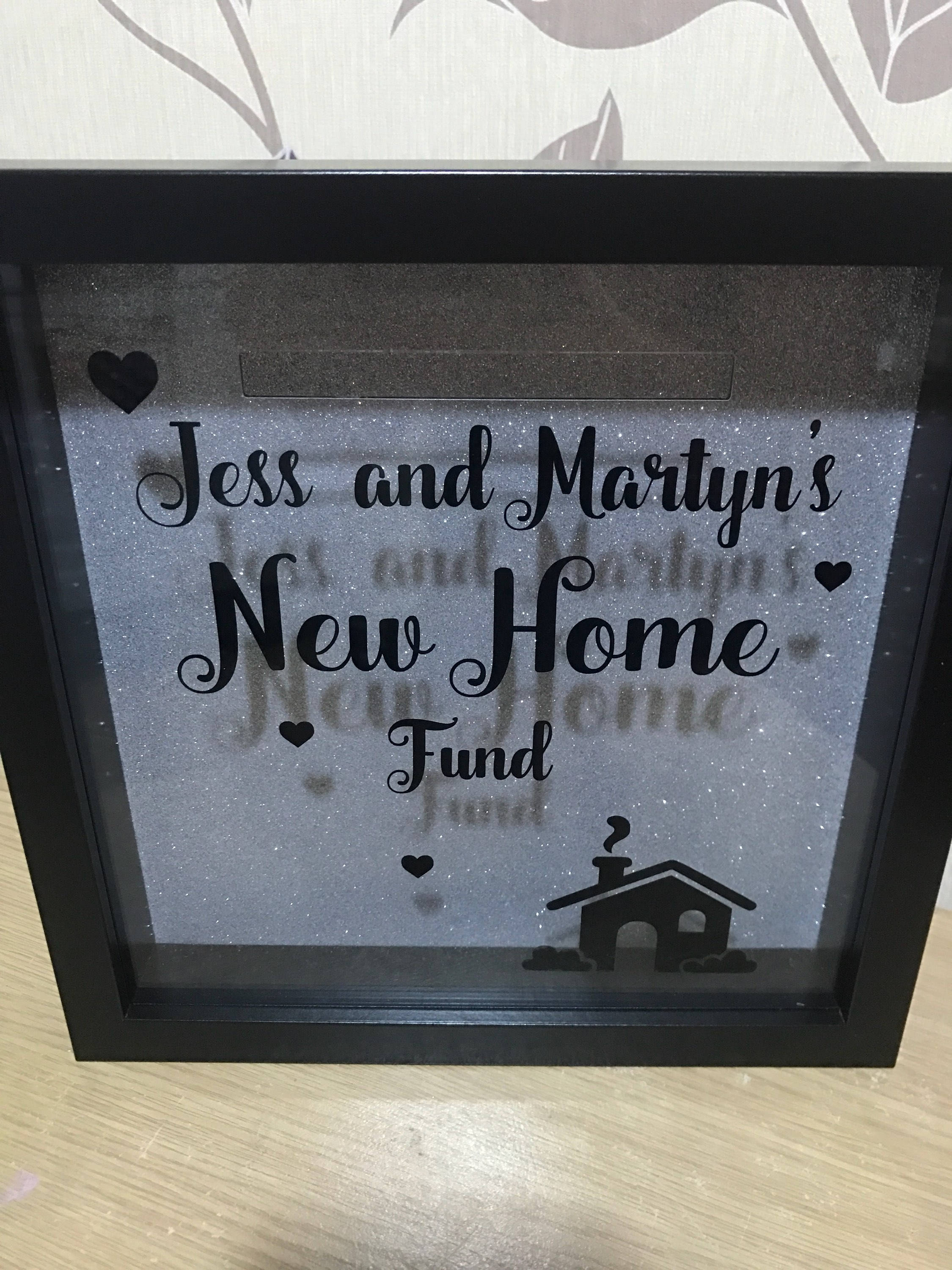 Box Frames With Money Slot Box Frames With Money Slot