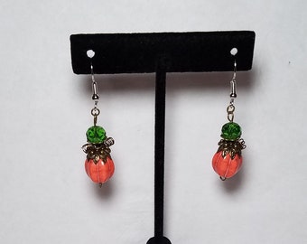 Pumpkin Earrings