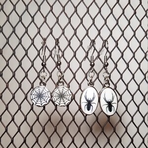 Spider Themed Earrings
