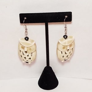 Big Owl Earrings
