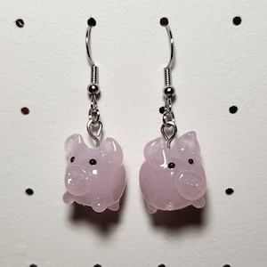 Pig Earrings