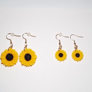 Sunflower Earrings