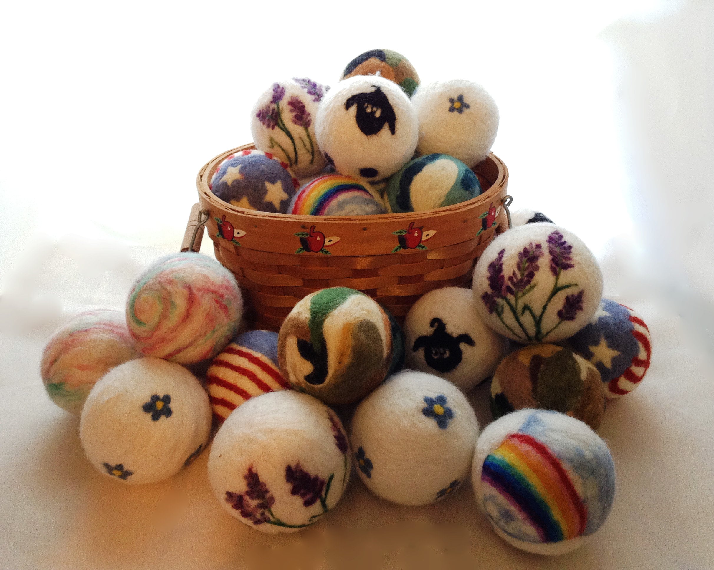 Felted wool on sale dryer balls