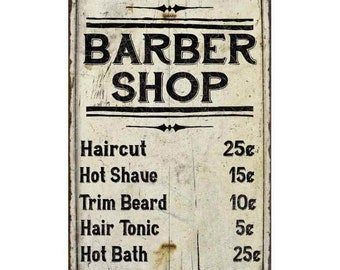 Barber Shop Etsy